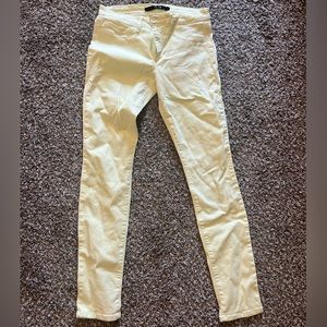 Joes jeans green skinny jeans